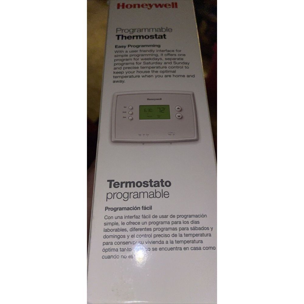 New In Package Honeywell Home RTH2410B 5-1-1 Day Programmable Thermostat - Picture 3 of 4